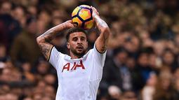 Selama bersama Tottenham, Kyle Walker memaikan 198 pertandingan dan mencetak lima gol. (AFP/ IkiImages)