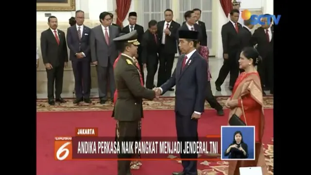 Kepala Staf TNI Angkatan Darat Jenderal TNI Andika Perkasa merupakan lulusan akademi militer tahun 1987.
