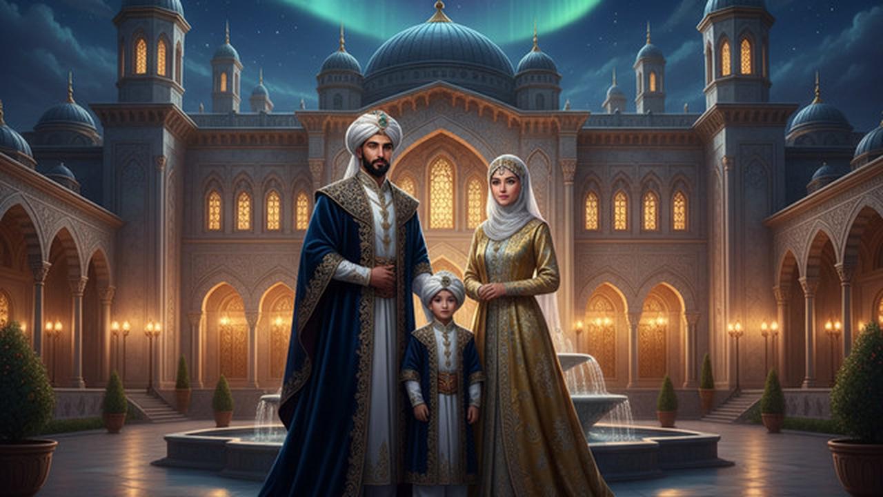 Prompt AI Foto Keluarga Muslim: Tampilan Modest Fashion, Hangat, dan Penuh Kedamaian
