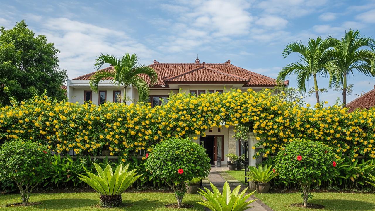 Alamanda Rambat untuk Pagar