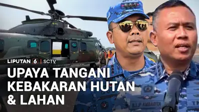 Hujan buatan yang dilakukan di Pontianak, Kalimantan Barat, belum mampu mengurangi kabut asap akibat karhutla. Sementara itu, helikopter TNI AU dikerahkan untuk memadamkan kebakaran hutan dan lahan di kawasan Ibu Kota Nusantara, Kalimantan Timur, dan...