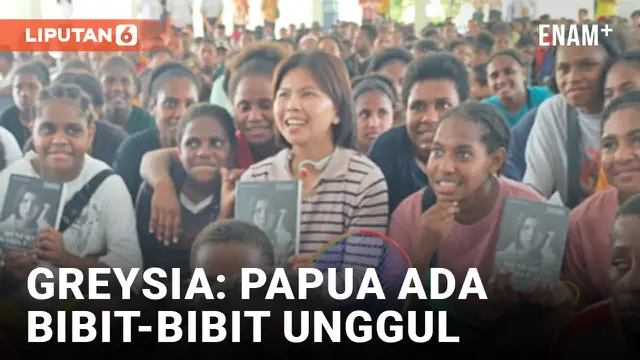 Dianggap Potensial, Greysia Polii Ajak Anak-anak Papua Bermimpi Setinggi Mungkin