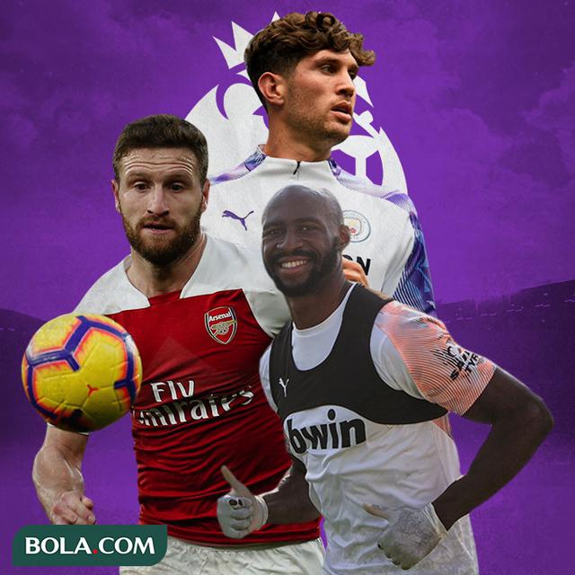 Premier League - Shkodran Mustafi, Eliaquim Mangala, John Stones