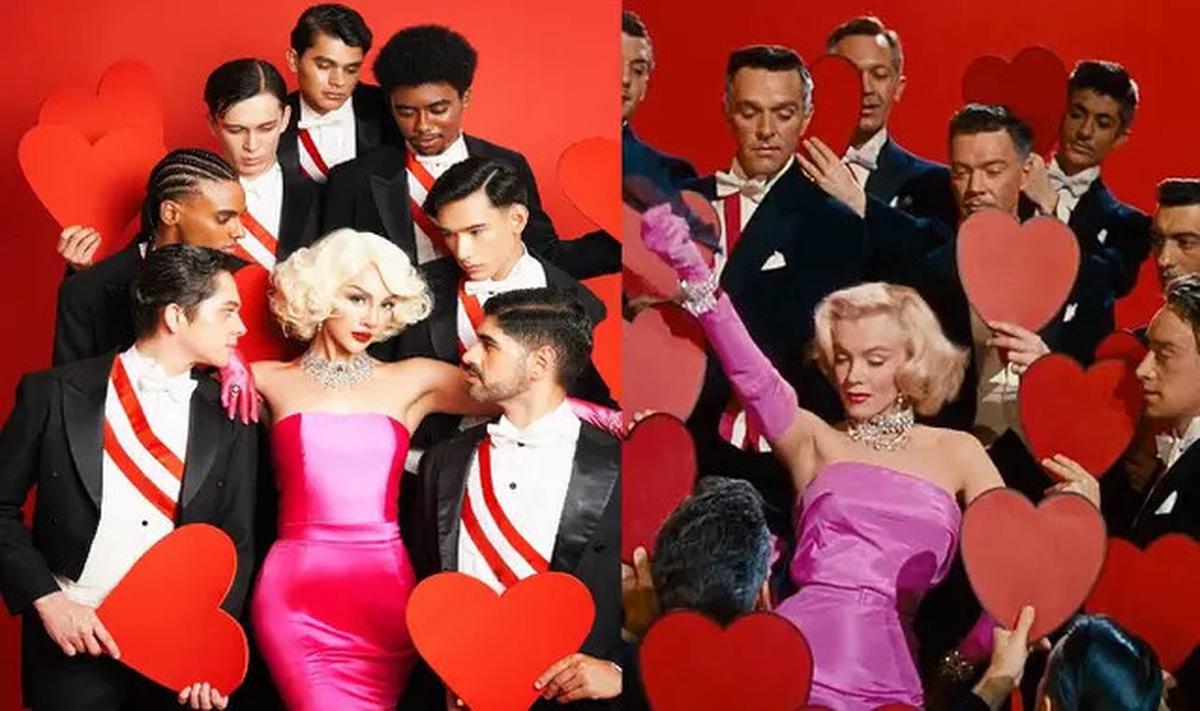 6 Potret Anya Geraldine Bergaya Ala Marilyn Monroe, Totalitas Banget