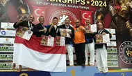 Indonesia Gondol 13 Medali dari Kejuaraan Dunia Kempo 2024