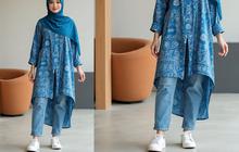 6 Tips Memadukan Tunik Batik Belah Panjang dengan Hijab Kekinian, Serasi Bikin Anti Mati Gaya