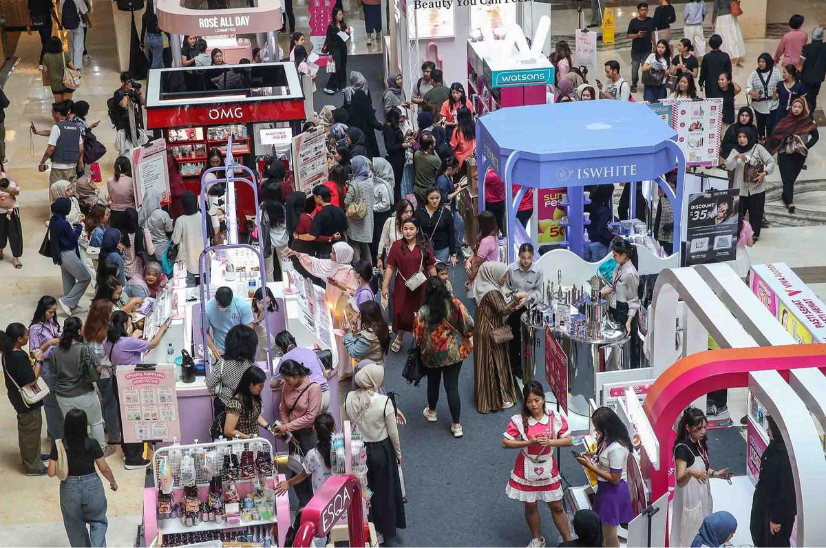 FOTO: Keseruan Kaum Perempuan di Beautyfest Asia Jakarta 2025