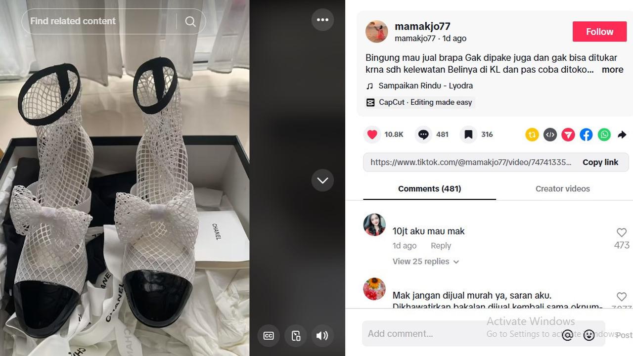 Ibu Lyodra Jual Barang Preloved sang Anak dengan Harga Sangat Miring, Banjir Komentar Lucu Netizen