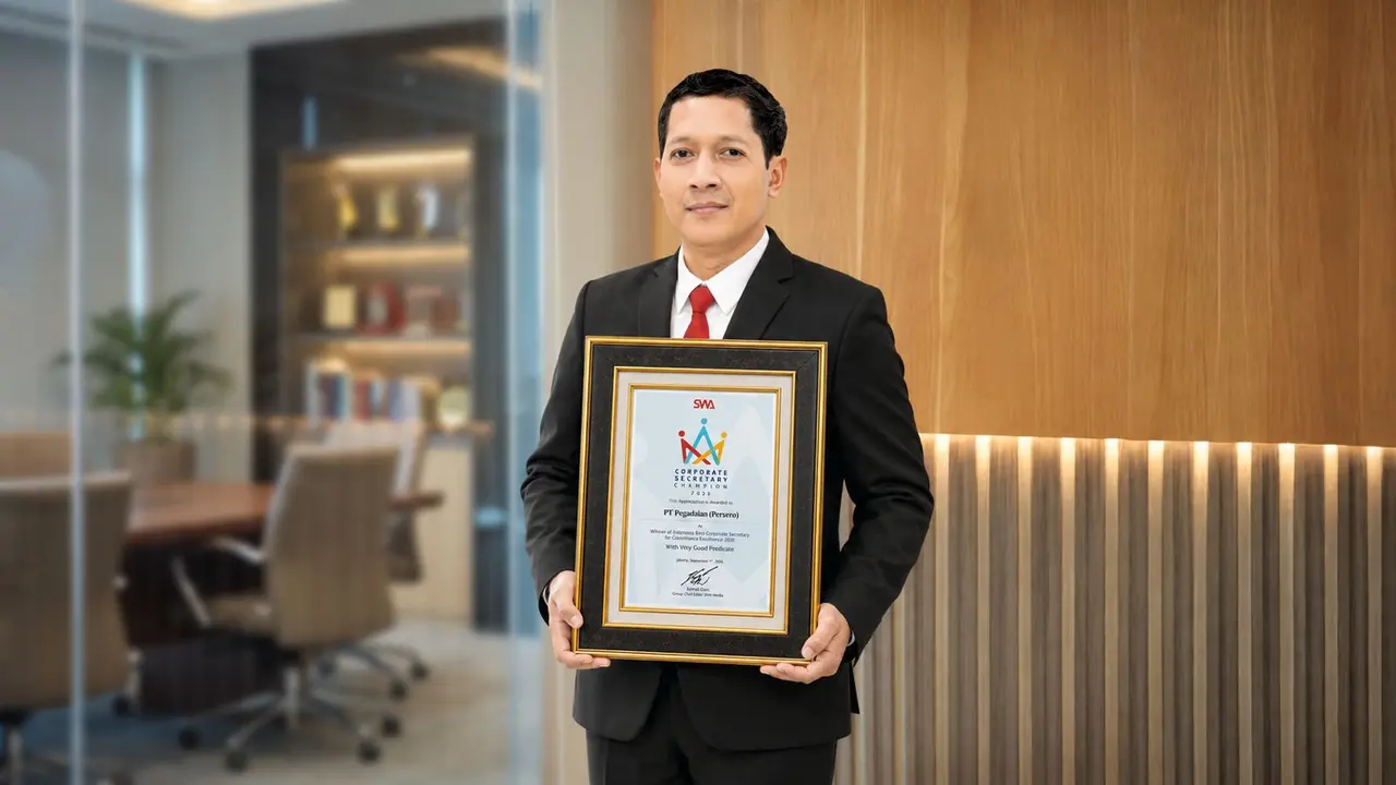 Pegadaian Sabet Penghargaan Corporate Secretary Champion 2026, Tata Kelola Jadi Sorotan
