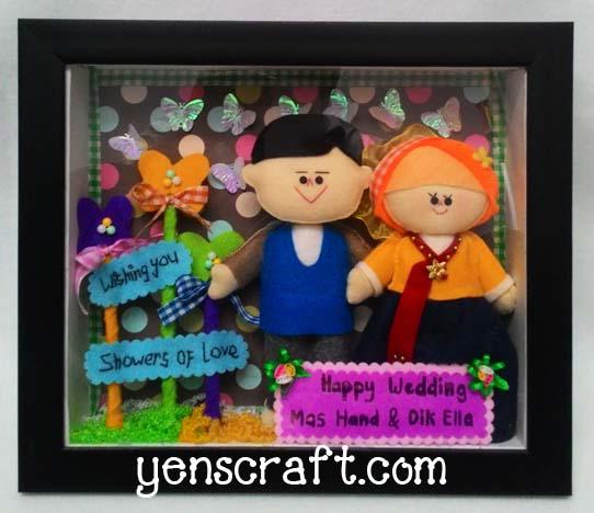 Boneka couple sesuai profesi