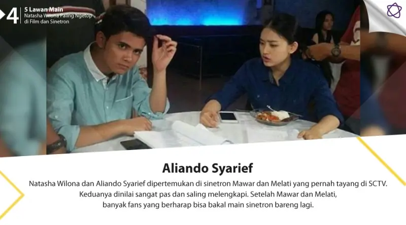 5 Lawan Main Natasha Wilona Paling Ngetop di Film dan Sinetron.  (Digital Imaging: Nurman Abdul Hakim/Bintang.com)