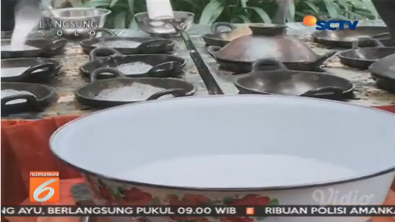 Kuliner di pernikahan Kahiyang Ayu