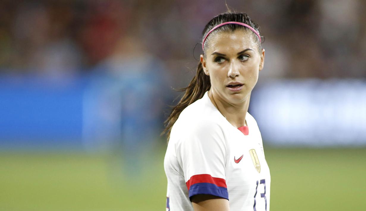 Foto Pesona Alex Morgan Pesepak Bola Cantik Timnas Amerika Serikat Dunia Bola Com