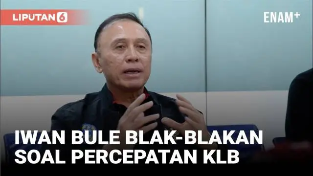 Ketua Umum PSSI Mochamad Iriawan alias Iwan Bule mengungkap faktor utama yang menjadi pertimbangan pihaknya dalam mempercepat pelaksanaan Kongres Luar Biasa (KLB).