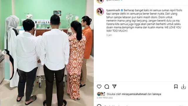 Tyas Mirasih (Foto: Instagram/@tyasmirasih)