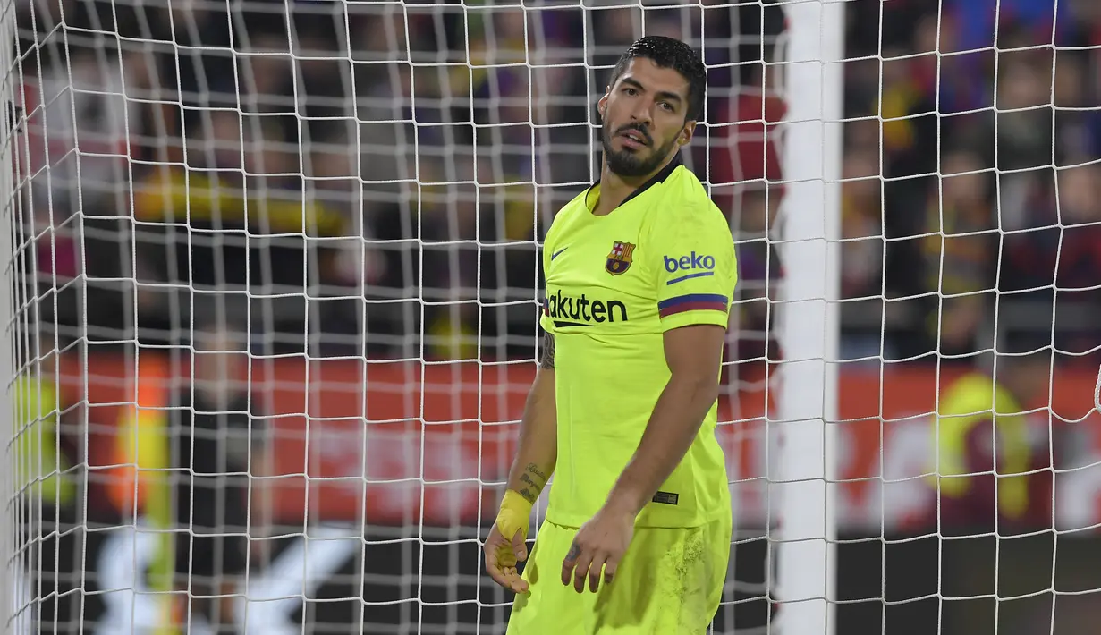 2. Luis Suárez (Barcelona) - 15 gol dan 5 assist (AFP/Lluis Gene)
