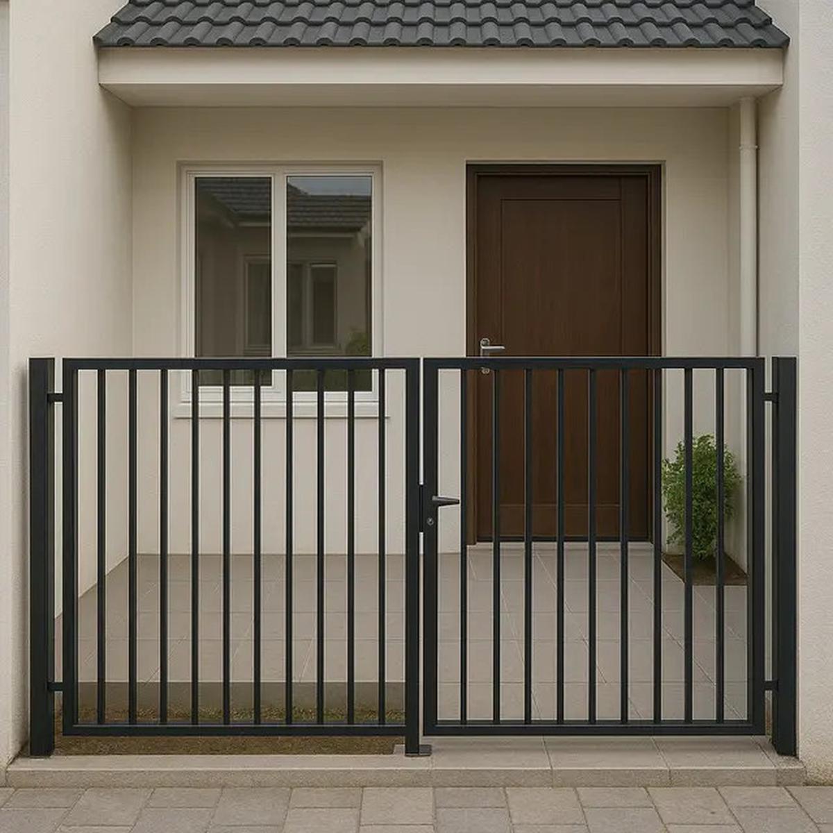 10 Desain Pagar yang Cocok untuk Rumah Minimalis dengan Teras Sempit, Privasi Aman Terjaga
