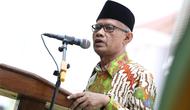 Ketua Umum PP Muhammadiyah Haedar Nashir. (Liputan6.com/Switzy Sabandar)