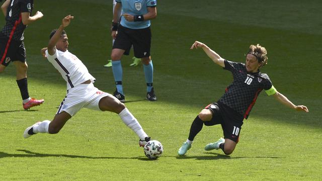 Gol Raheem Sterling Menangkan Inggris Atas Kroasia