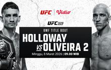 Live Streaming UFC 326: Holloway vs Oliveira 2, Eksklusif di Vidio