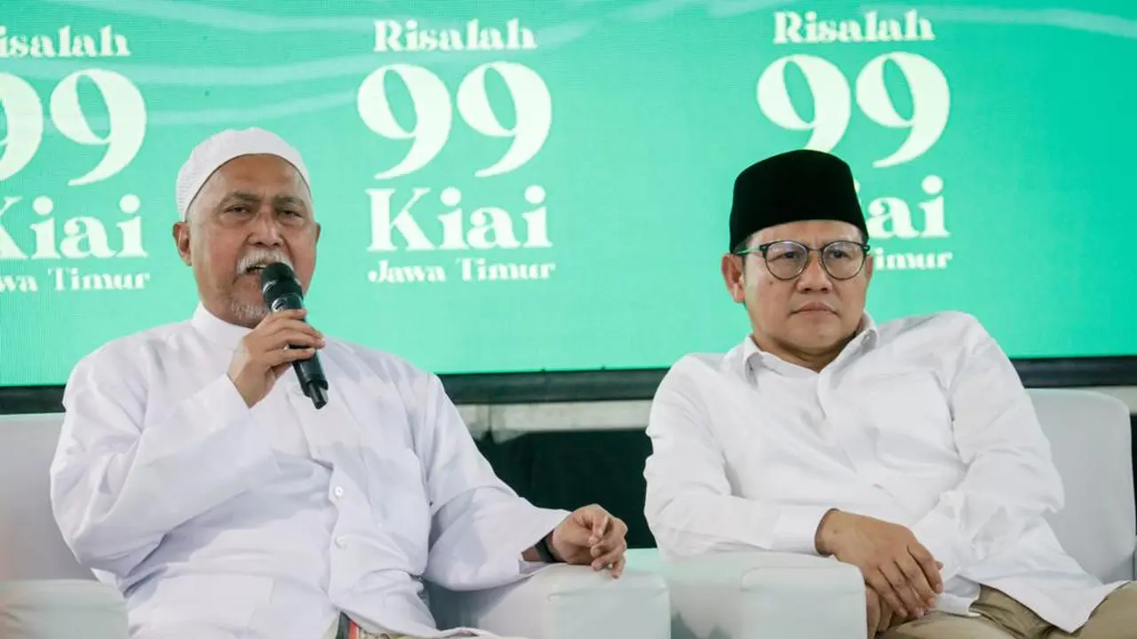 Ketua Umum Partai Kebangkitan Bangsa (PKB) Abdul Muhaimin Iskandar atau Gus Muhaimin (kanan) (Istimewa)