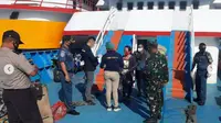 Situasi di Pelabuhan Manado yang melayani rute pelayaran ke daerah kepulauan di Sulut dan Maluku Utara.