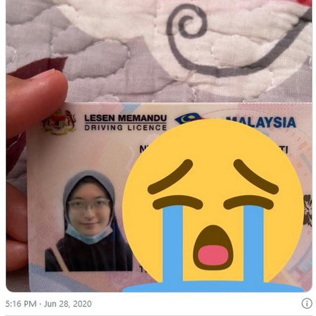 Cewek Ini Lupa Lepas Masker Saat Foto Sim Hasilnya Bikin Tepuk Jidat Citizen6 Liputan6 Com
