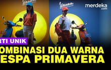 VIDEO: Kombinasi Warna 'Ajaib' Vespa Primavera Terbaru, Bikin Makin Kece