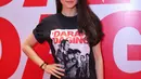 Estelle Linden, saat ditemui di press screening film Darah Daging di kawasan Kuningan, Jakarta Selatan, Senin (2/12/2019). (Adrian Putra/Fimela.com)