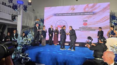 PP PBVSI Raih Penghargaan FIVB World Event 2025