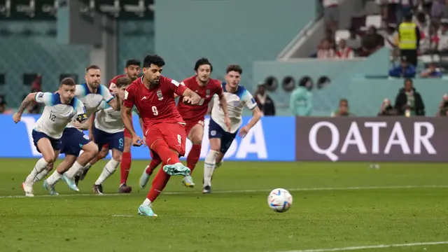 Piala Dunia 2022 Qatar, Inggris Pesta Gol ke Gawang Iran