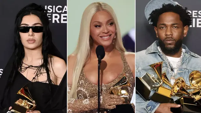 Daftar Lengkap Pemenang Grammy Awards 2025 (credit:Jon Kopaloff/WireImage: Kevin Winter/Getty: Monica Schipper/Getty).