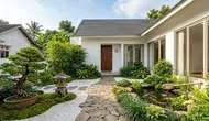 8 Ide Halaman Rumah Bergaya Kebun Desa Jepang dengan Elemen Batu, Air, dan Tanaman