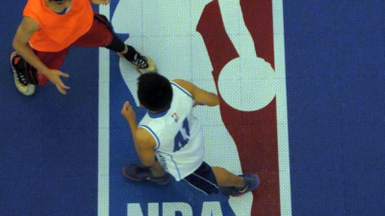 Aksi Jr NBA Indonesia unjuk kebolehan di depan Marreese Speights