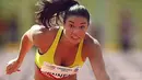 Michelle Jenneke, sensualitas pelari gawang Australia. (Bola.com/Instagram/Michelle Jenneke)