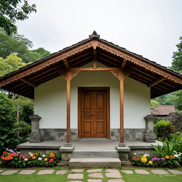 Rumah Jawa Sederhana Minimalis