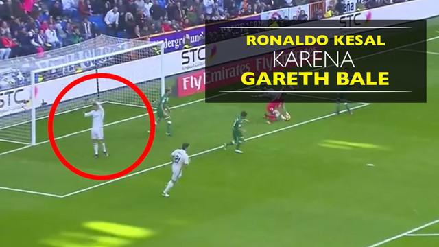 Video Cristiano Ronaldo kesal karena Gareth Bale saat Real Madrid menang 3-0 atas Leganes di La Liga.
