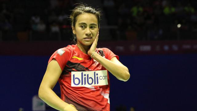 Tunggal putri Indonesia Bellaetrix Manuputty 
