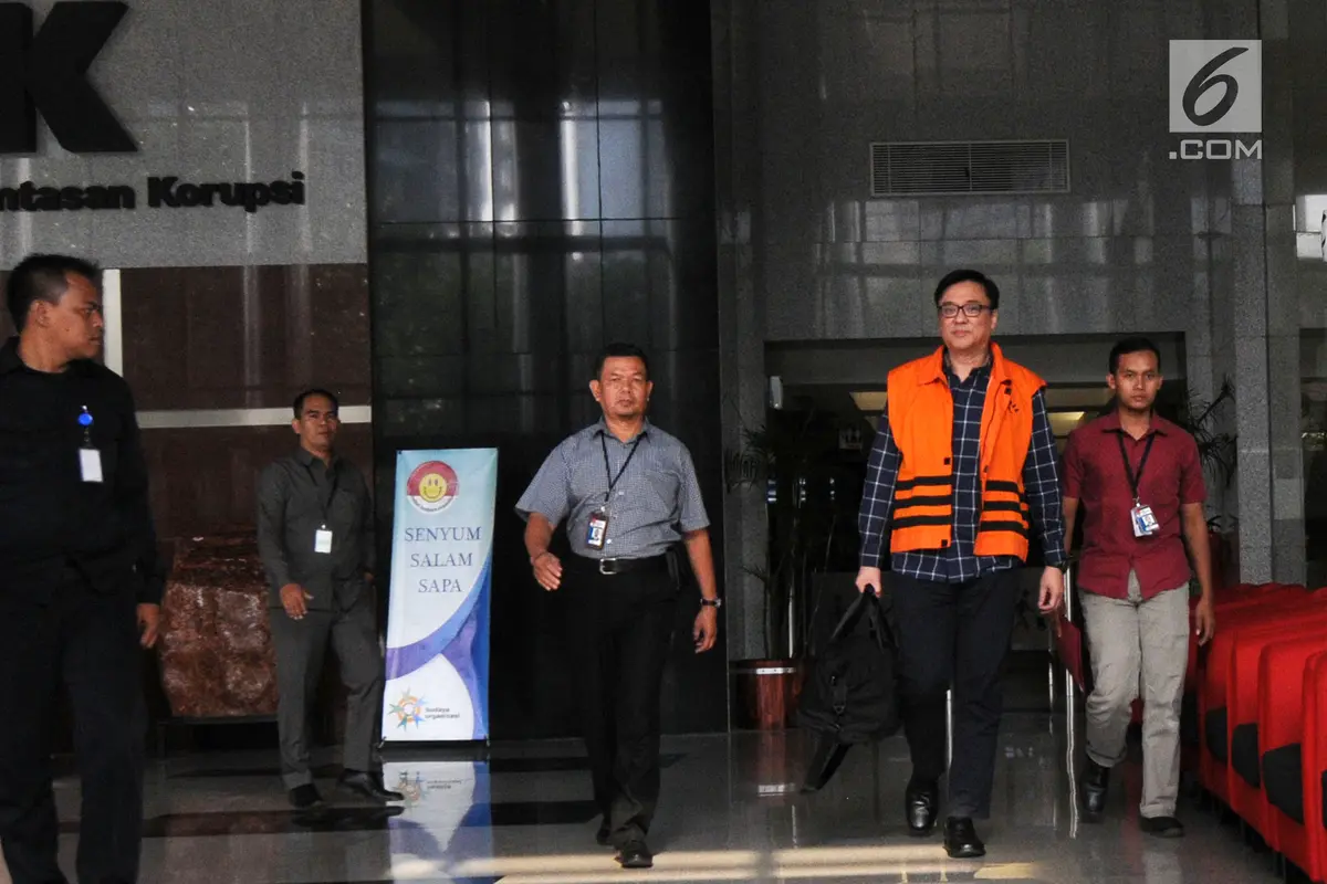 Billy Sindoro Resmi Ditahan KPK