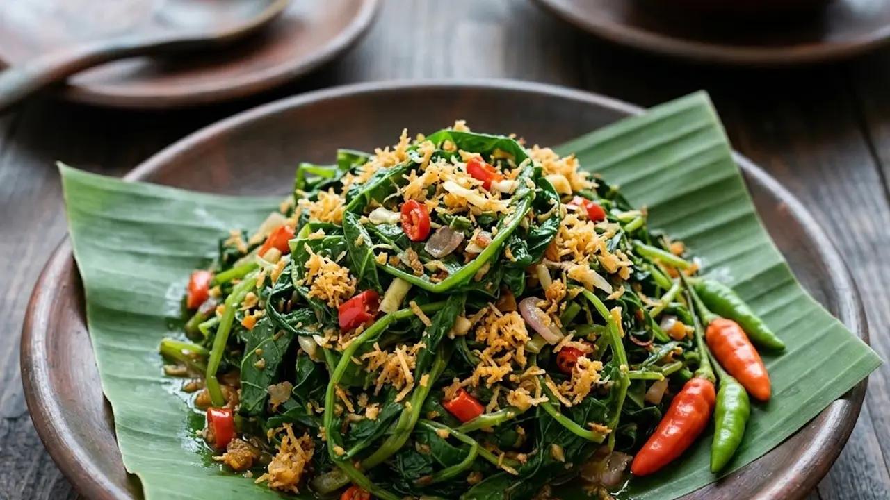 tumis daun pepaya