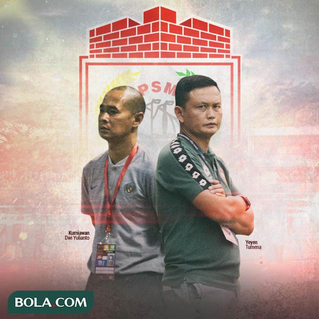 PSM Makassar - Yeyen Tumena dan Kurniawan Dwi Yulianto