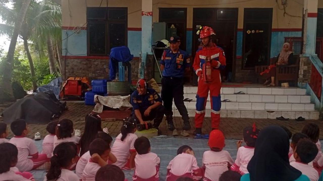 Gulkarmat Edukasi Mitigasi Kebakaran Sejak Dini untuk Pelajar di Pulau Seribu