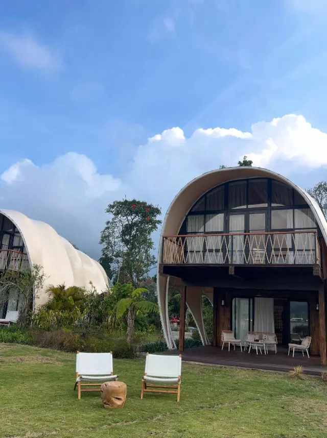 Potret Glamping Mewah Christian Sugiono di Bali/Instagram/@titi_kamall