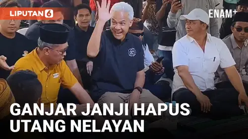 VIDEO: Kunjungi Rembang, Ganjar Pranowo Janji Hapus Utang Nelayan