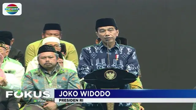 Pesan Jokowi Saat Hadiri Harlah NU ke-93 di JCC Senayan