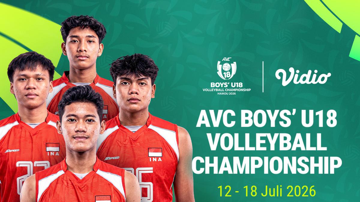 Nonton AVC Boys’ U18 Volleyball Championship: Timnas Indonesia U18 Siap Tampil di Vidio