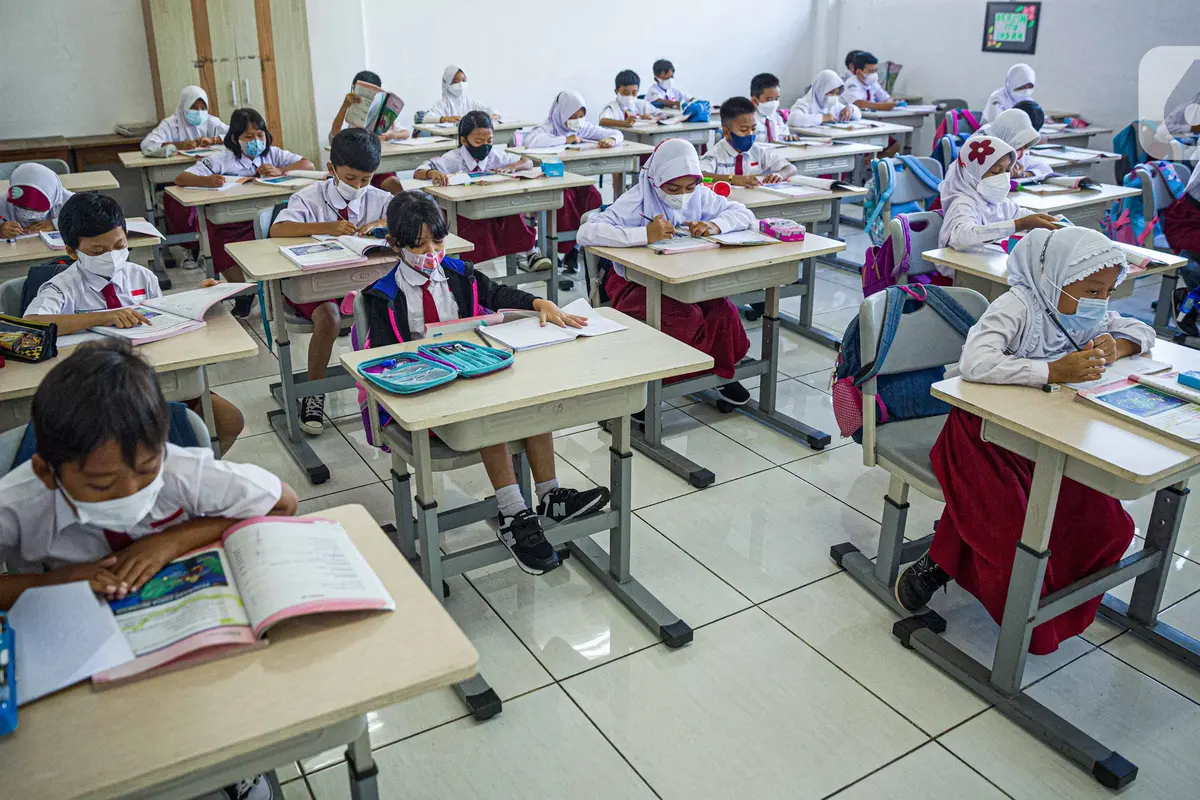 .Jakarta Gelar Pembelajaran Tatap Muka 100 persen