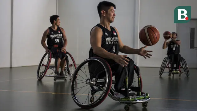 Latihan Basket Kursi Roda, Asian Para Games 2018