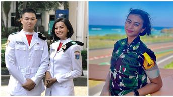 Jadi Anggota TNI, Ini 6 Potret Dulu Vs Kini Nilam Sukma Paskibraka Pembawa Baki 2016
