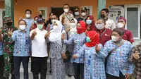 Tim Pendamping Keluarga bentukan BKKBN guna mendorong vaksinasi COVID-19 di Kabupaten Brebes, Jawa Tengah (Foto: Dok BKKBN)